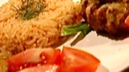 Мясное гнездышко с грибами "Сытый непман"