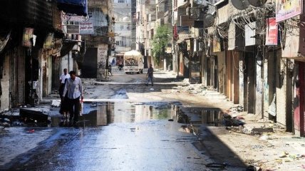 Население возвращается в южные пригороды Дамаска