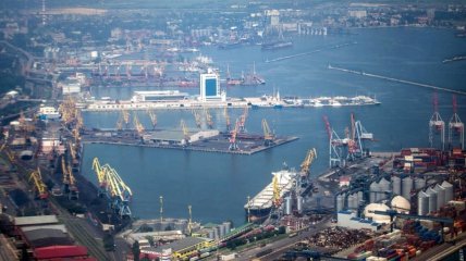 Одесский порт - самый крупный в Украине