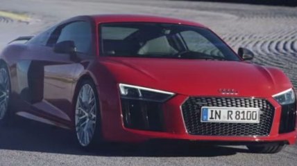 Промо-ролик нового суперкара Audi R8 V10 Plus