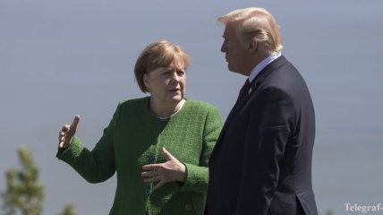 В Белом доме сделали заявление по разговору Трампа и Меркель