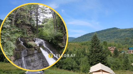 Рядом с водопадом есть и другие туристические достопримечательности