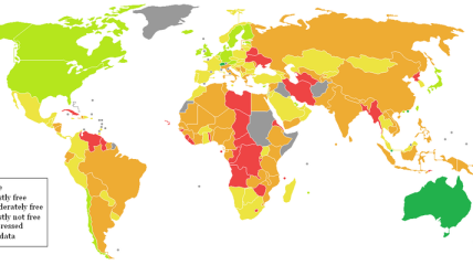 Опубликован рейтинг стран мира по уровню экономической свободы