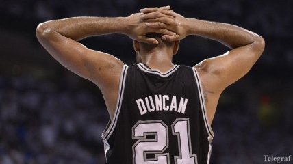 Тим Данкан ворвался в пятерку лучших в НБА