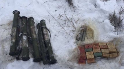 В Луганской области обнаружен очередной тайник со взрывчаткой 