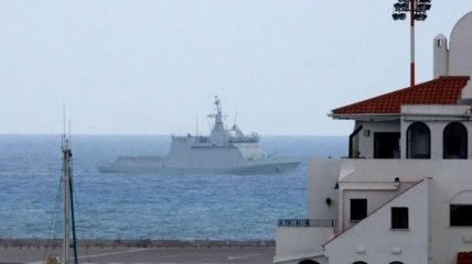 Испанский флот разгонял торговые корабли в британских водах у Гибралтара