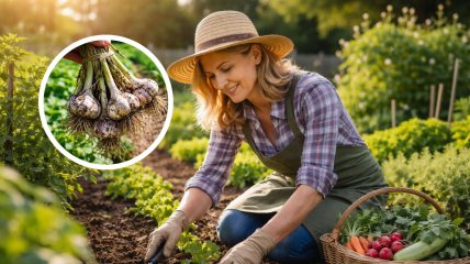 Высадка чеснока