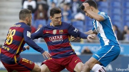 "Барселона" не смогла забить "Эспаньолу"