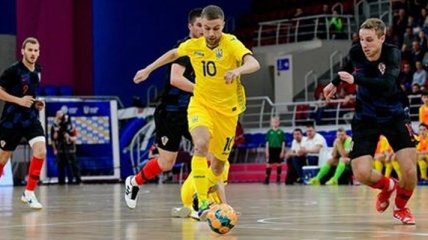 Сборная Украины по футзалу победила Хорватию во втором спарринге