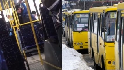 Украли телефон и избили: в Запорожье в автобусе напали на пенсионера (видео)