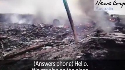 В СМИ появилось видео первых минут после крушения Boeing (Видео)