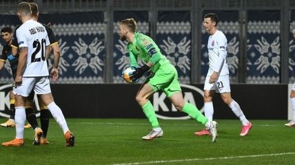 Заря потерпела третье поражение подряд в Лиге Европы: видеообзор матча с АЕКом