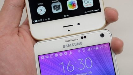 iPhone 6 Plus обогнал Galaxy Note 4