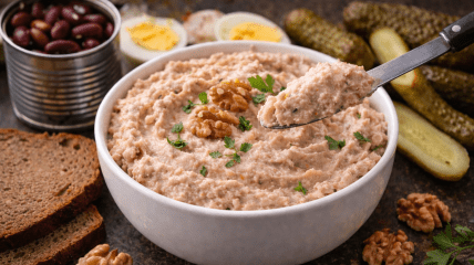 Паштет з квасолі