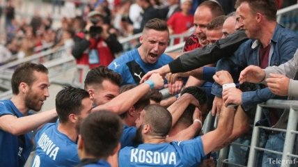 Первая историческая победа сборной Косово