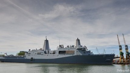 В Эстонию прибыли военные корабли НАТО