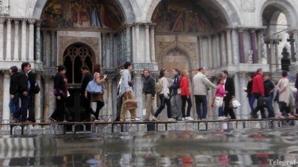 Треть Венеции ушла под воду