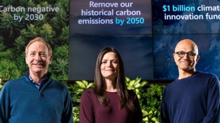 Очистка атмосферы от углерода: Microsoft борется за спасение экологии