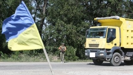 Сотрудники ГПСУ задержали 9 грузовиков контрабанды в зоне АТО