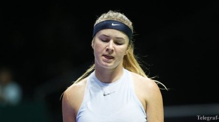 Свитолина разгромно уступила на старте Итогового чемпионата WTA