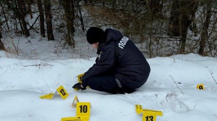 Фото с места убийства четырех полицейских