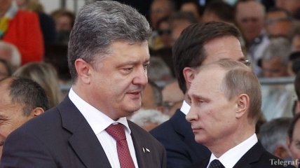Песков: Порошенко обсудил с Путиным ситуацию на востоке Украины