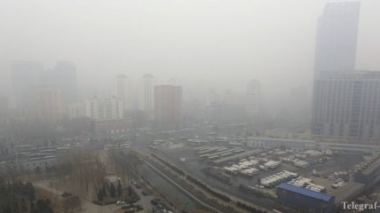 В Пекине объявлен "желтый" уровень опасности  