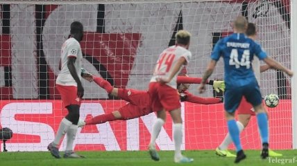 РБ Лейпциг обыграл Зенит в Лиге чемпионов