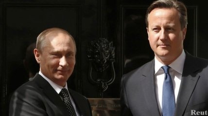 Владимир Путин и Дэвид Кэмерон провели закрытую двустороннюю встречу