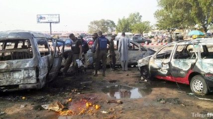 Из-за взрывов в Нигерии погибли 58 человек, более 100 ранены