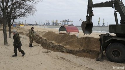 В Харьковской области идет строительство третьей линии обороны