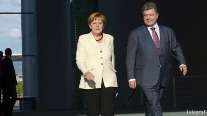 Порошенко обсудил события на востоке Украины с Байденом и Меркель
