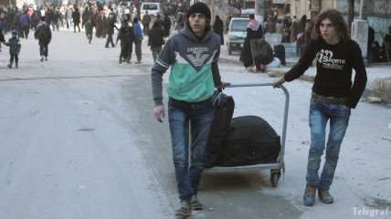 Около 25 тысяч человек удалось эвакуировать из восточного Алеппо