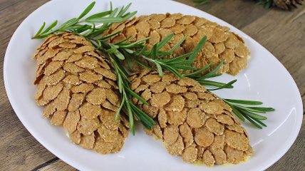 Салат "Шишки"