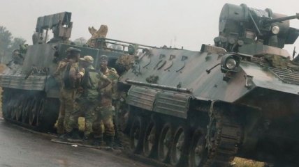 Центральный телеканал Зимбабве захватили военные