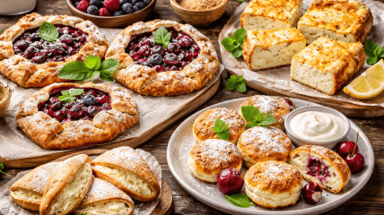 Запеканка, сочники и сырники