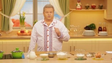 Поплавский стал шеф-поваром в собственном кулинарном шоу