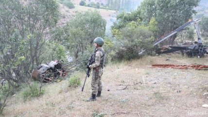 Боевики РПК заявили о подбитом турецком вертолете в провинции Ширнак