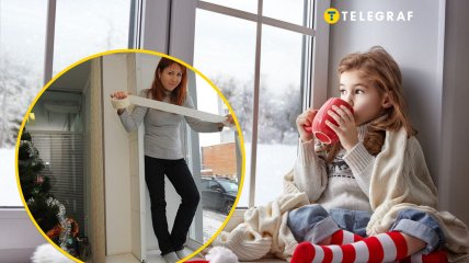 Утеплить дом можно с помощью скотча