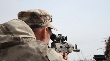 Боевики обстреливали силы АТО из крупнокалиберных пулеметов