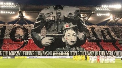 УЕФА открыл дело против "Легии" за баннер о Варшавском восстании