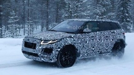 Новый Jaguar E-Pace вышел на тесты