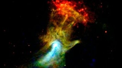 Телескоп NuSTAR сделал снимок "руки Бога"