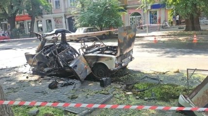В центре Одессы взорвался "Жигули"
