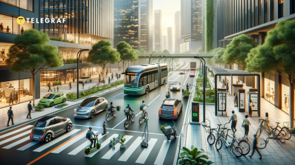 Електромобілі – це майбутнє транспорту (фото створене з допомогою ШІ)