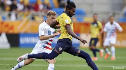 Эквадор обыграл США и вышел в полуфинал чемпионата мира U-20