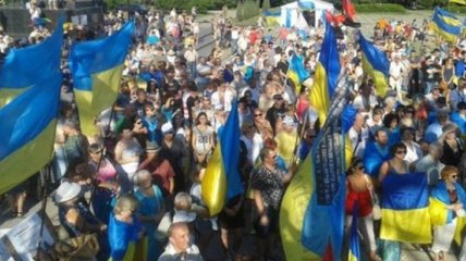В Мариуполе и Киеве митингуют против демилитаризации Широкино