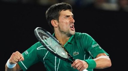 Джокович стал первым финалистом Australian Open, обыграв Федерера