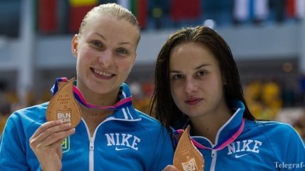 Украинские прыгуньи в воду выиграл "бронзу" на Чемпионате Европы