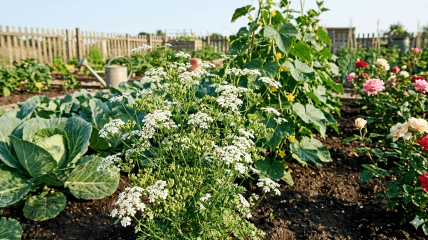 Навіщо потрібний коріандр на ділянці